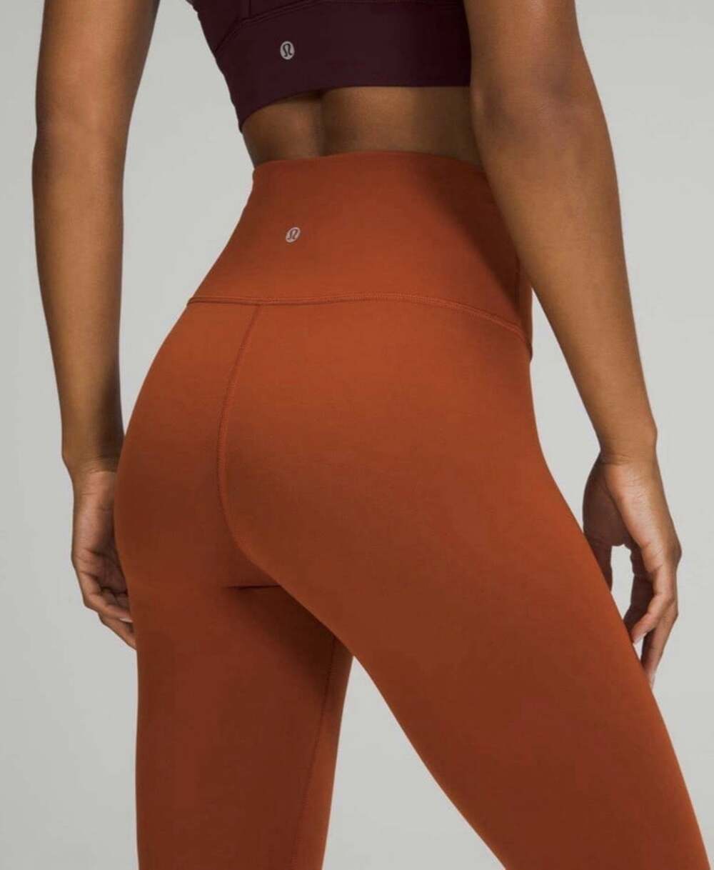 Lululemon Wunder Train High-Rise Tight 25” Aztec Brick - Size 6